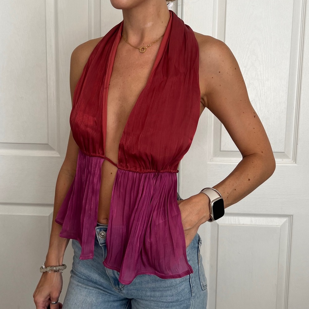 Two-Toned Halter